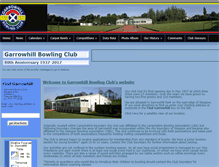 Tablet Screenshot of garrowhillbowling.co.uk